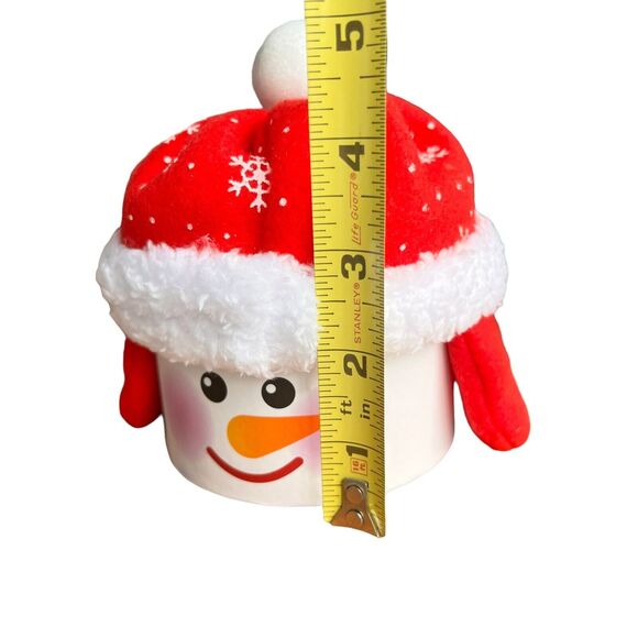 Mrs. Fields Stacking Tower EMPTY Gift Boxes Set Snowman 3 Tier Christmas Winter - Picture 9 of 11